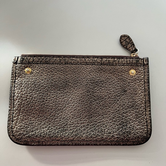 Burberry Metallic Zip Up Pouch - Picture 3 of 9